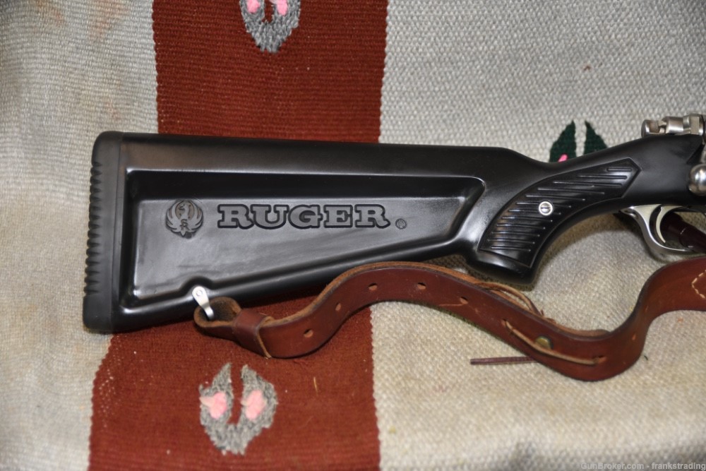 Ruger 77 Mark II rifle 30/06 Spfld w/Boat paddle stock Zytel as NEW condit-img-9