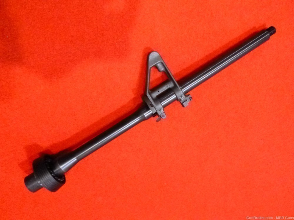 AR15 16" Nitride Barrel Assembly A2 Sight Carbine Length Gas 5.56 1/8 F-img-6