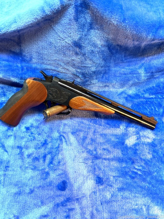 Vintage - Thompson Center Arms Contender Vent Rib .44 MAG with Choke -img-1