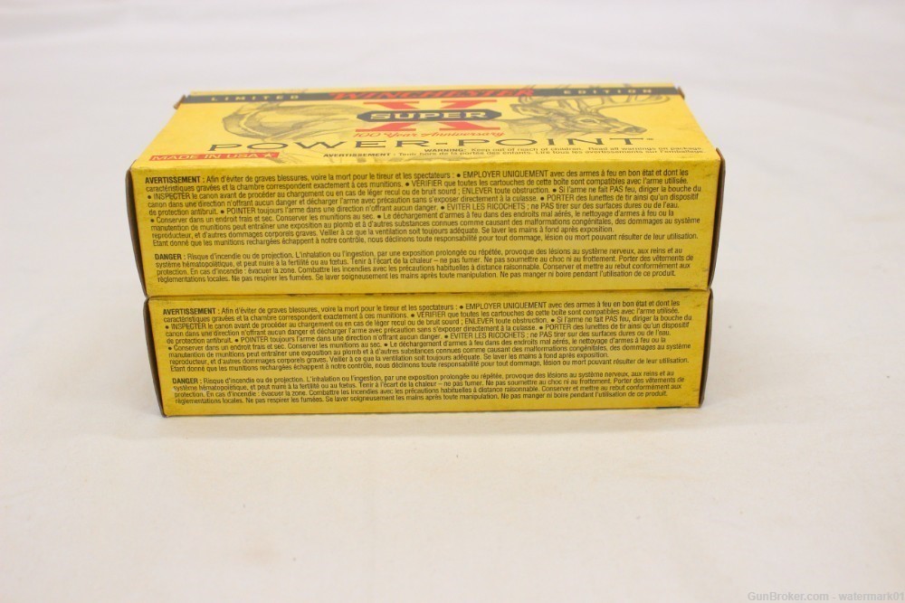 Winchester SUPER X 30-30 Win Ammo Lot 40rds 150gr. POWER-POINT 100th Anniv.-img-2