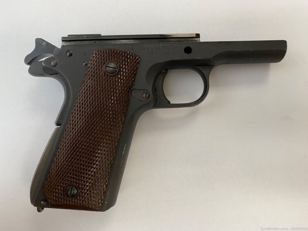 Remington Rand WW 2 1911A1 all correct manufactured early 1944-img-18