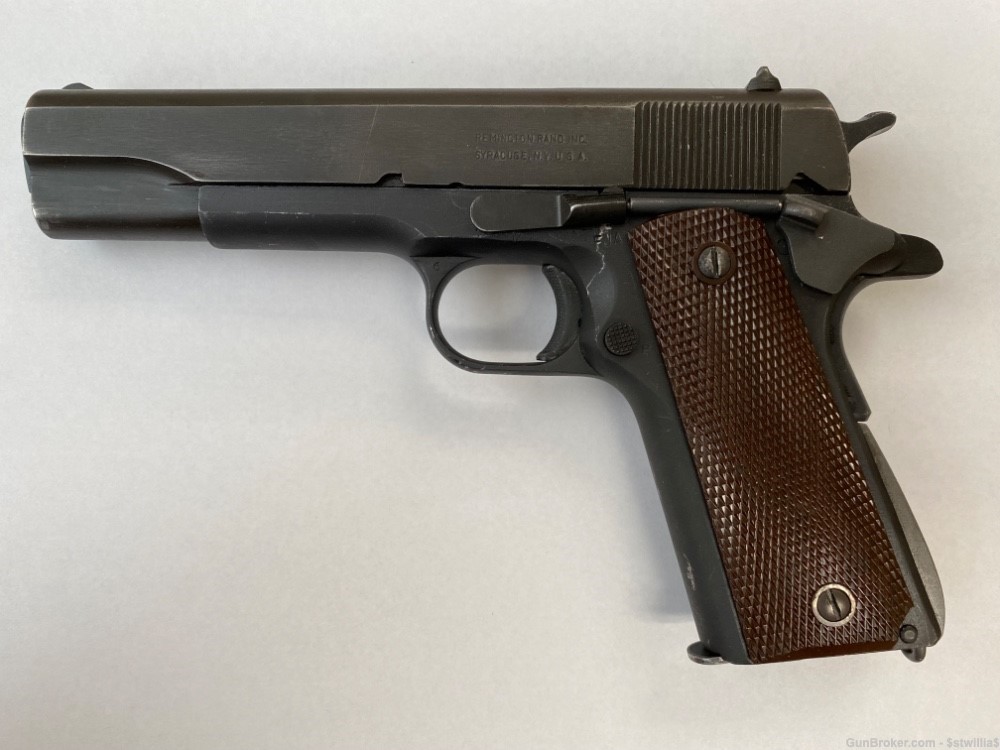 Remington Rand WW 2 1911A1 all correct manufactured early 1944-img-1
