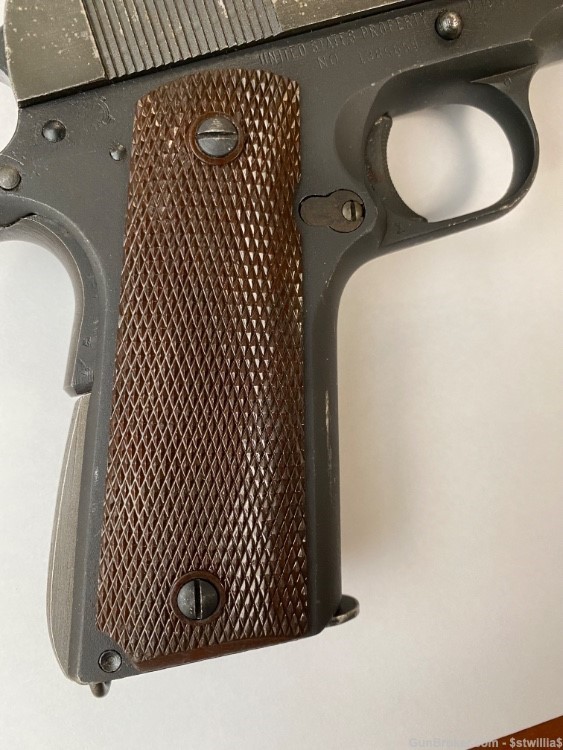 Remington Rand WW 2 1911A1 all correct manufactured early 1944-img-8