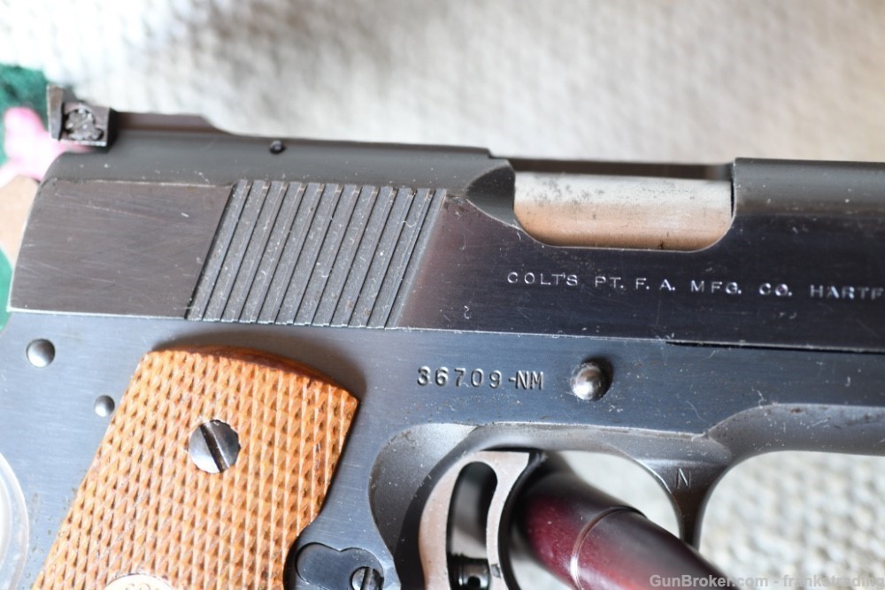 Colt 1911 National Match pre70 45acp Super gun w/22 Conv-img-6