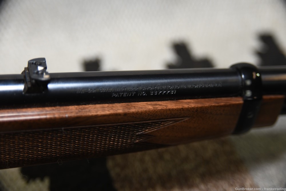 Browning BL-22 Deluxe rifle w/engravings 22 caliber as NEW condition-img-13