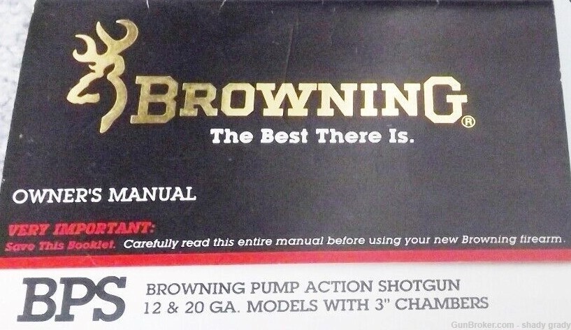 browning bps manual -img-0