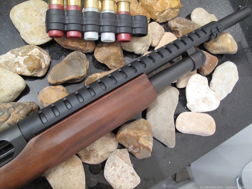 BLUELINE Pump VAPOR EYE Heat Shield Tactical Shotgun 12 Gau Barrel Shotgun-img-0