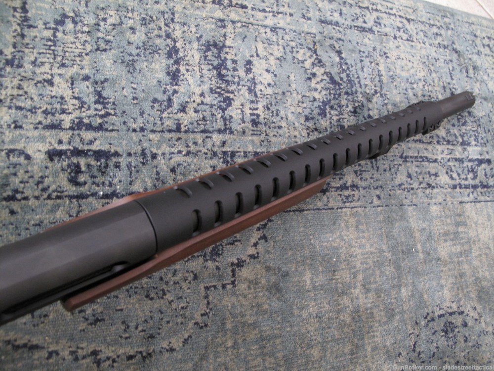 BLUELINE Pump VAPOR EYE Heat Shield Tactical Shotgun 12 Gau Barrel Shotgun-img-2