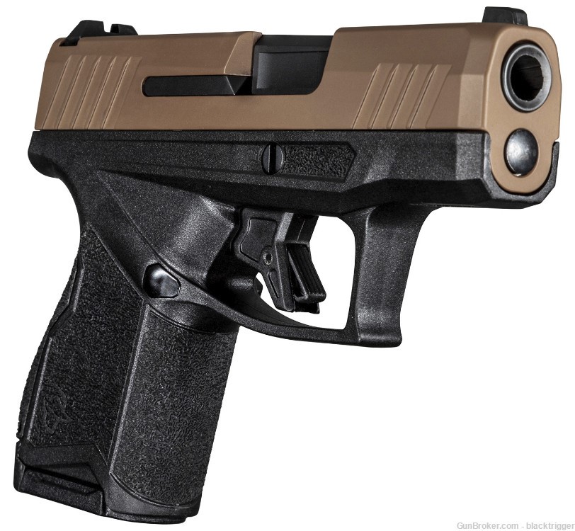 Taurus 1GX4M93E GX4 9mm 11+1 3.06" Black Troy Coyote Brown Slide  Polymer  -img-2