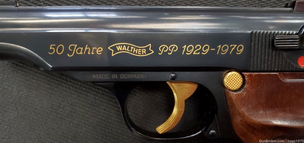 Walther PP 50th Anniversary #391 RARE 380/9mm Kurz NIB 1929-1979.-img-7