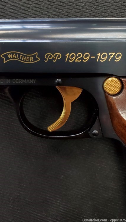 Walther PP 50th Anniversary #391 RARE 380/9mm Kurz NIB 1929-1979.-img-8