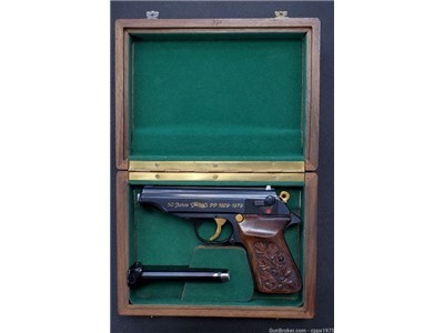 Walther PP 50th Anniversary #391 RARE 380/9mm Kurz NIB 1929-1979.