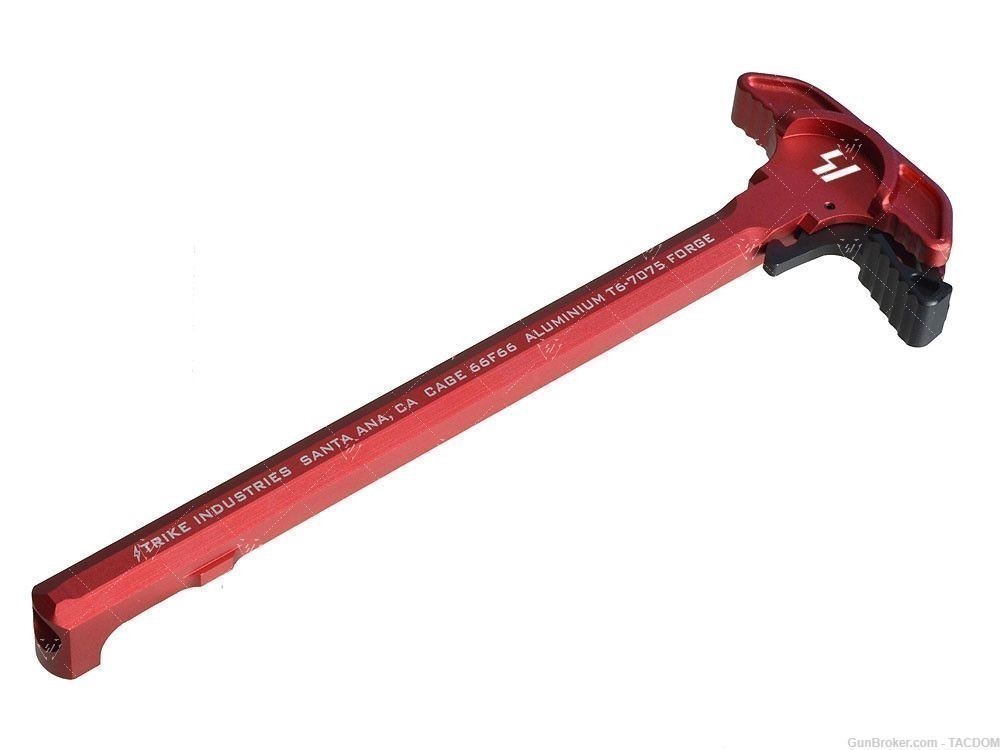 Strike Industries AR15 Extended Latch Charging Handle in STRIKE ANODZ RED-img-2