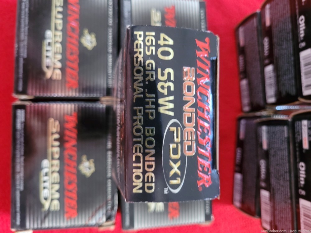 Winchester 5 boxes of PDX1 ELITE 40 CAL-img-1