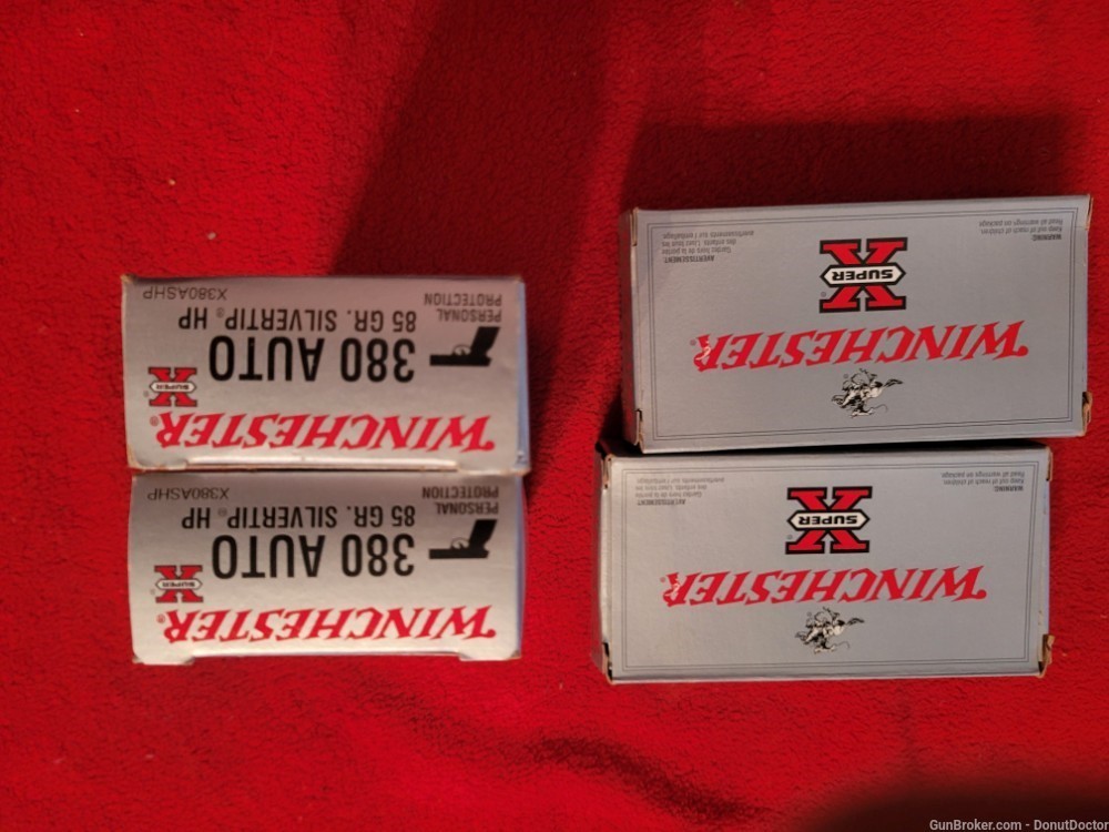 Winchester 380 silvertips 100 rounds ( 2 boxes)-img-0