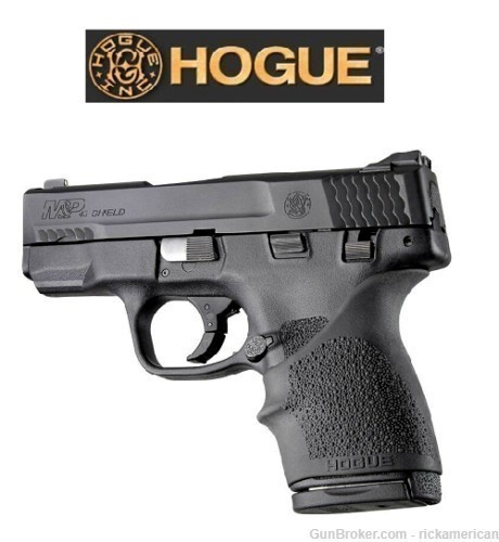 Hogue S&W M&P Shield 45/Kahr P9,P40,CW9,CW40 Beavertail Grip Sleeve # 18300-img-1