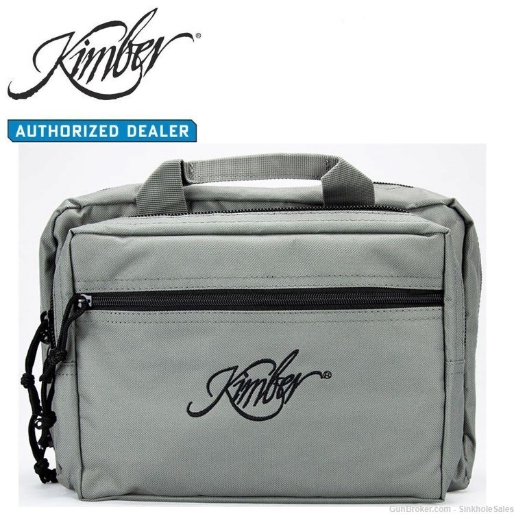 Kimber Range Bag Soft Case w/ Logo Gray 1500170A-img-0