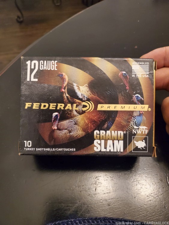 Federal Grand Slam 12ga 3.5" 6 Shot. 3 1/2 Turkey Loads-img-0