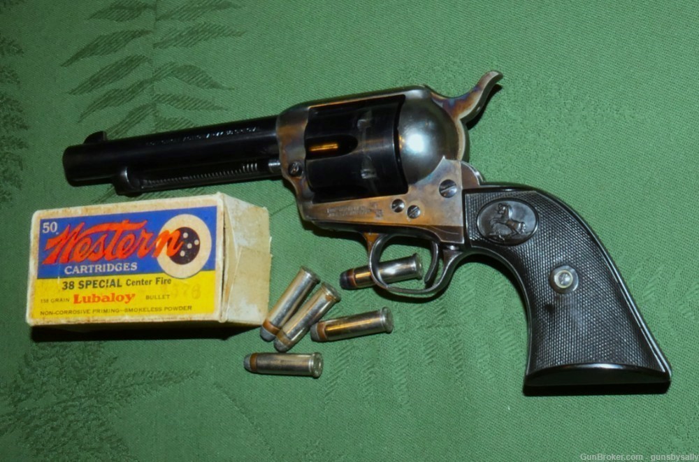 1 of 25 Colt 1st Gen Single Action Army .38 Special with Archive Letter SAA-img-0