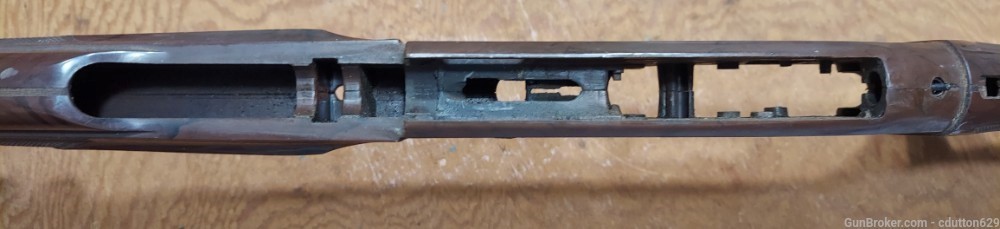 Remington Nylon 66 brown rifle stock. Damaged end cap.-img-6