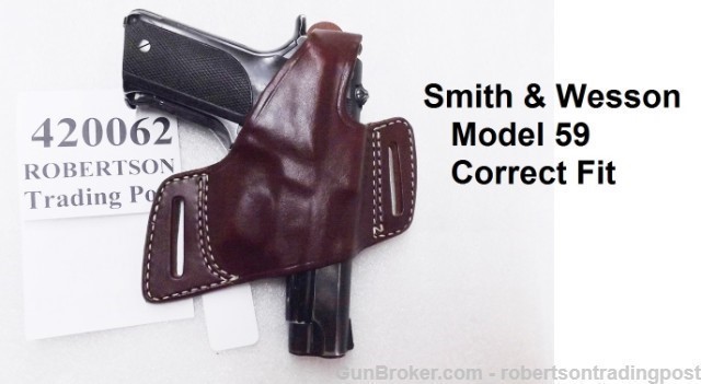 Triple K Leather Holster Sig P220 229 Glock S&W 59-img-17
