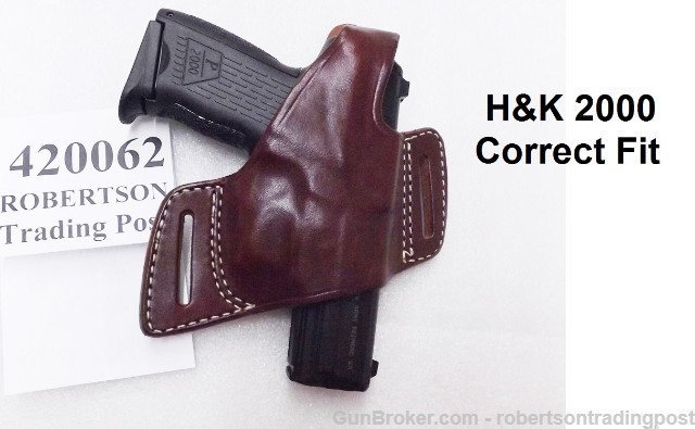 Triple K Leather Holster Sig P220 229 Glock S&W 59-img-19