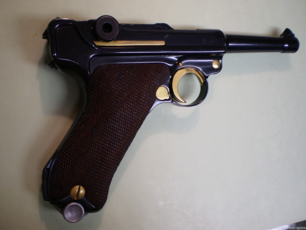 LUGER P-08, 1939 CODE 42, 9MM,  ALL MATCHING EXCEPT MAG, -img-1