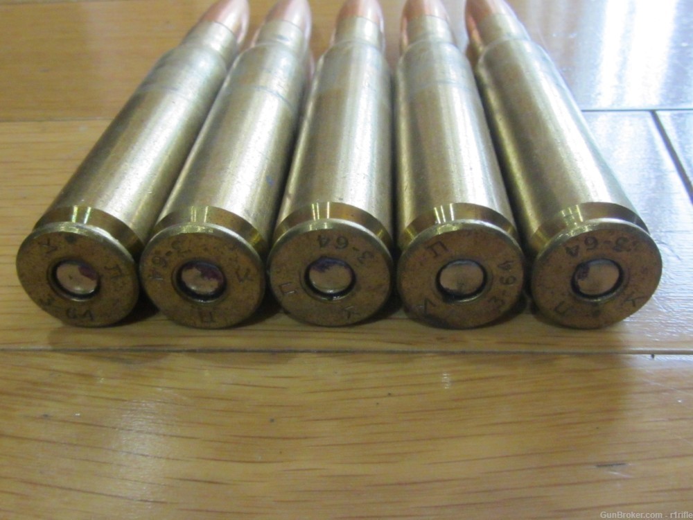 (5) Israeli .50 BMG Black & Blue Tip! The Real Deal! Action Packed!-img-1