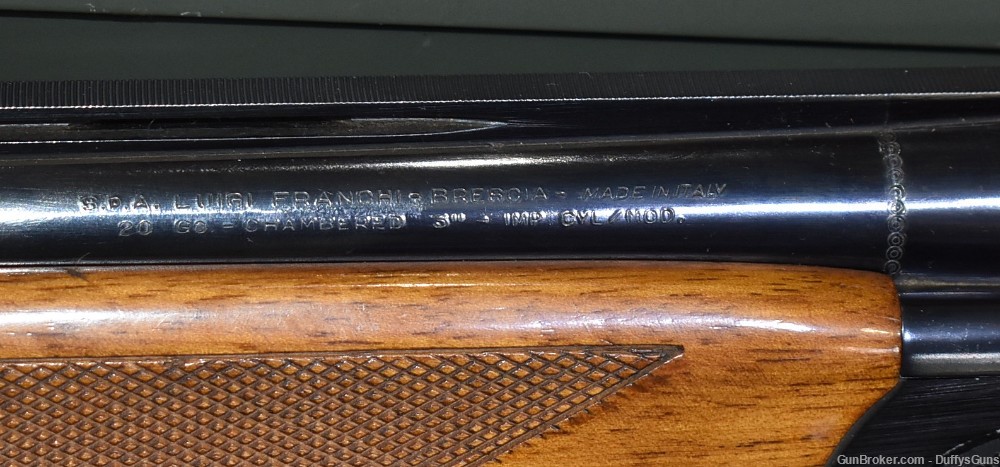 Franchi O/U 20 Gauge Shotgun-img-5
