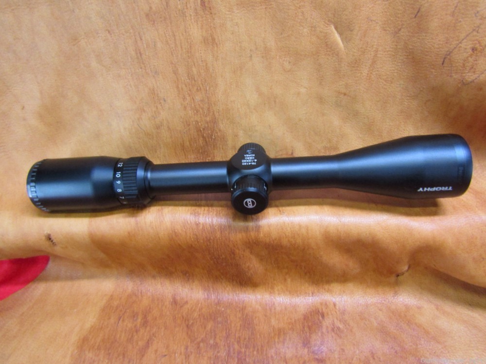 Bushnell Trophy 4-12x40 Rifle Scope New in Box 754120-img-3