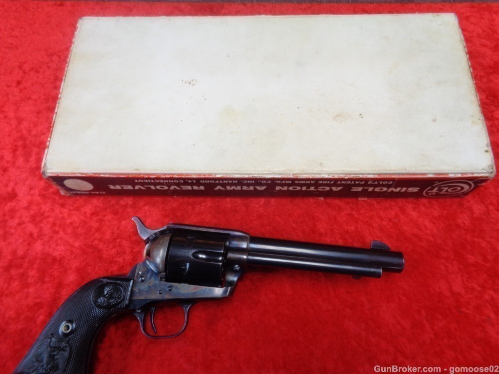 1973 COLT SAA 357 Magnum 2nd Generation Mag Gen Stagecoach Box WE TRADE BUY-img-29