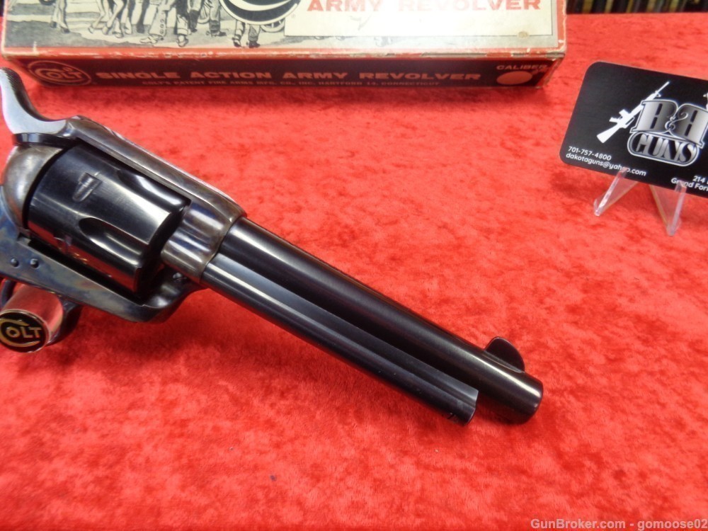 1973 COLT SAA 357 Magnum 2nd Generation Mag Gen Stagecoach Box WE TRADE BUY-img-2