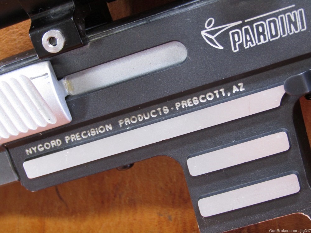 NYGORD Precision Products Pardini Model SP 22 LR Semi Auto Target Pistol-img-14