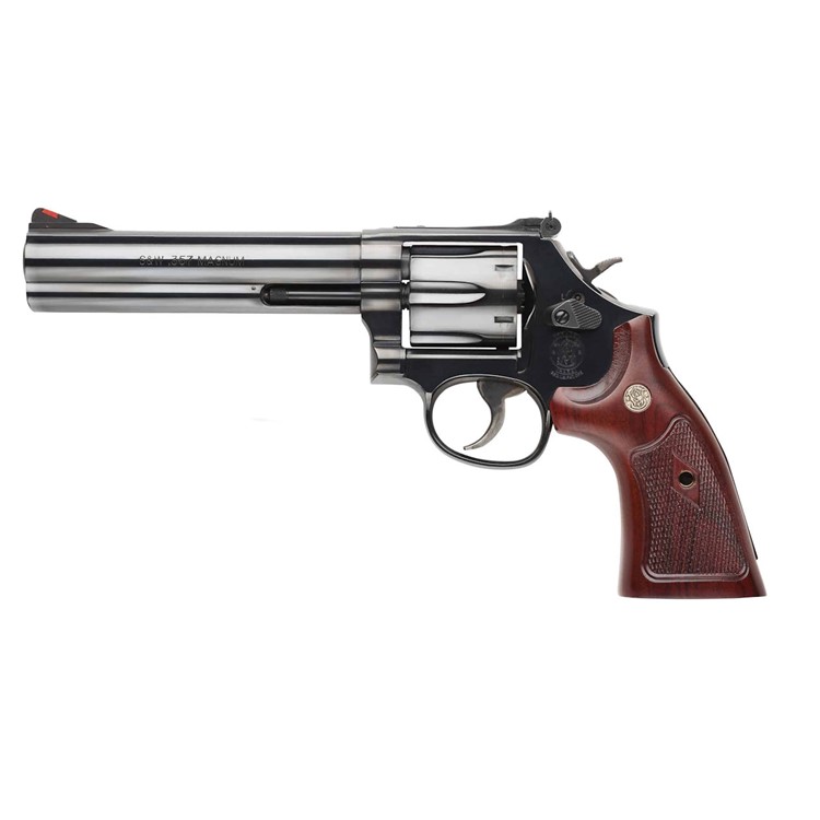 S&W Model 586 Classic .357 Mag/.38 S&W Special +P 6 BBL Blue 6 Rd-img-1