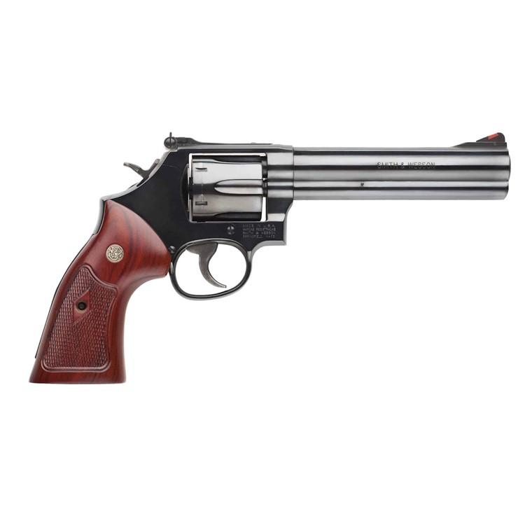 S&W Model 586 Classic .357 Mag/.38 S&W Special +P 6 BBL Blue 6 Rd-img-0