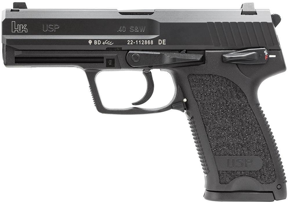 HK USP V1 40 S&W Pistol 4.25 Black 81000315-img-1