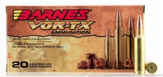 Barnes Vor-TX 270 WSM 140gr TSX BT (3 Boxes of 20 = 60 Rounds)-img-0