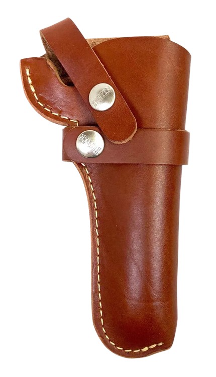 Hunter Company Belt OWB Size 45 Chestnut Tan Leather Belt Loop Fits DA Revo-img-0