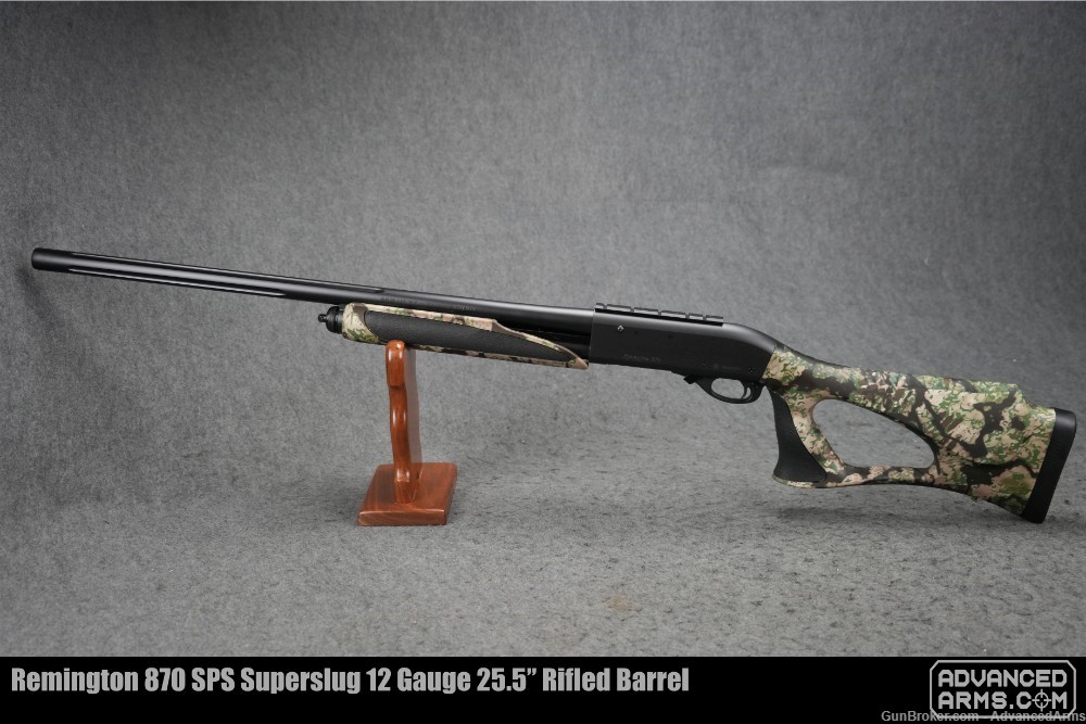 Remington 870 SPS Superslug 12 Gauge 25.5” Rifled Barrel-img-1