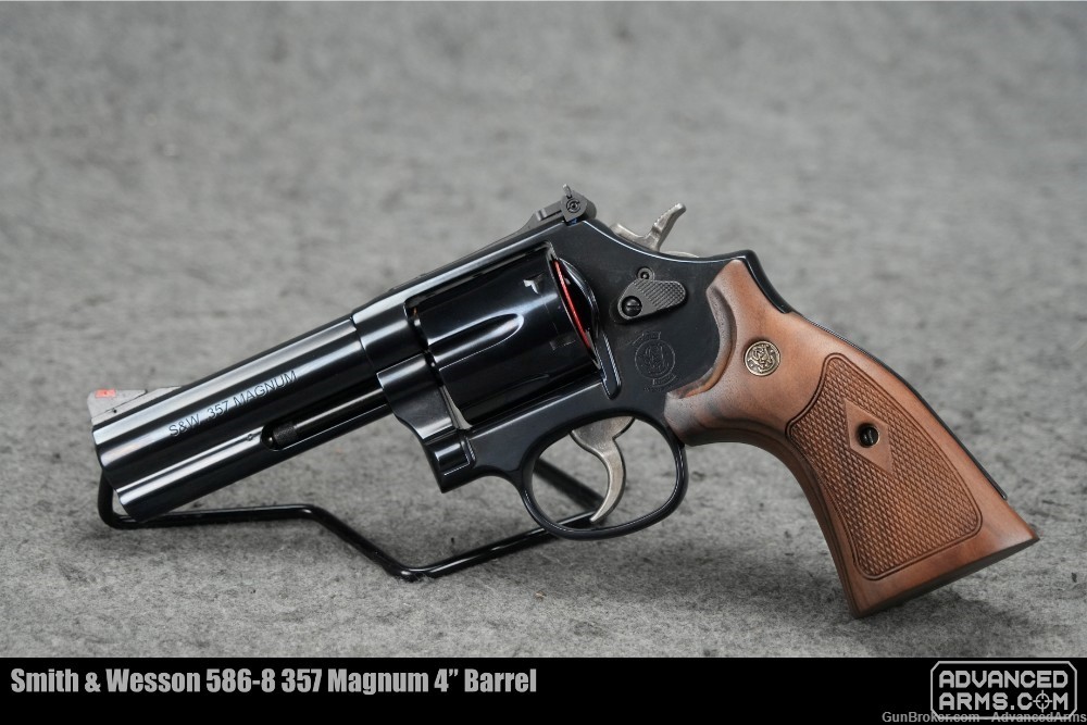 Smith & Wesson 586-8 357 Magnum 4” Barrel-img-0