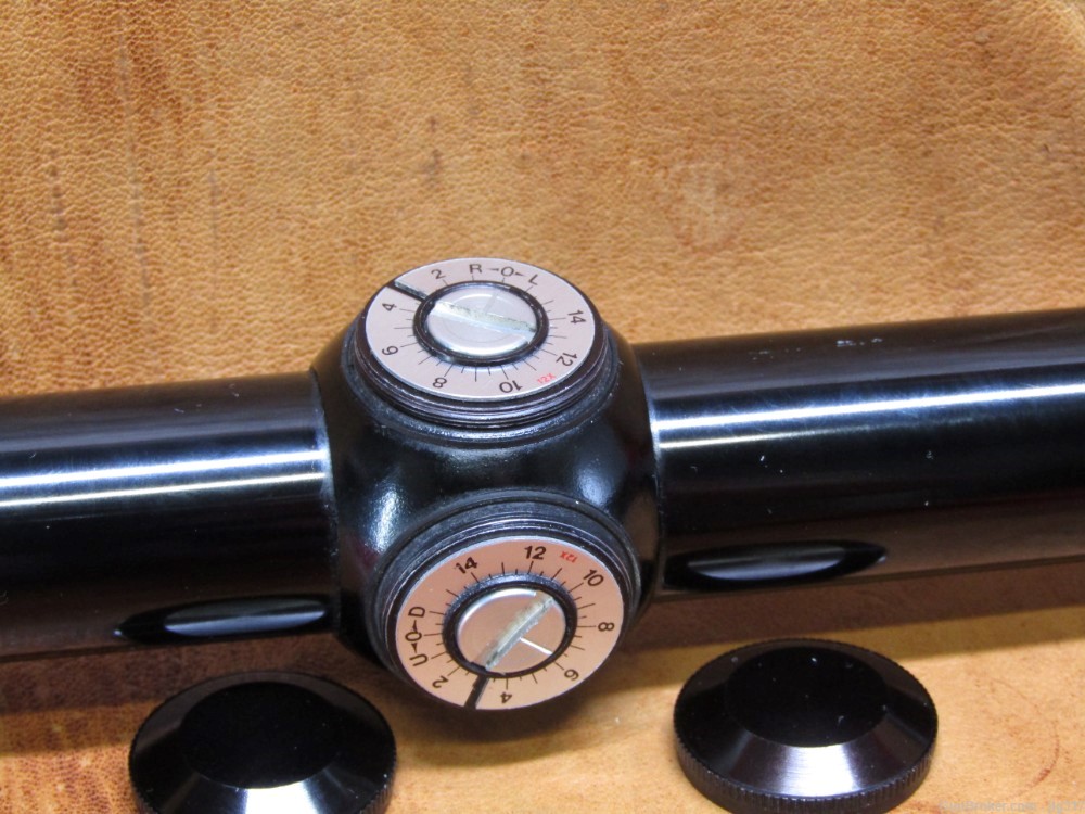 Leupold 12x Fixed Power Rifle Scope with Adjustable Objective Made in 1981-img-7