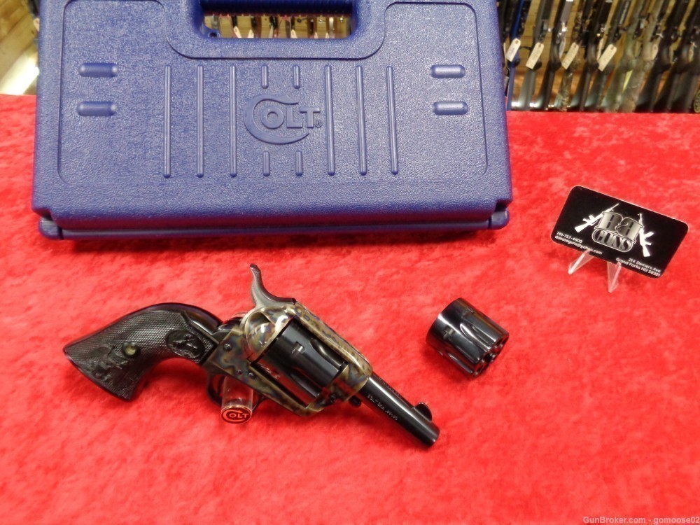 COLT SAA Sheriffs Model 44-40 44 Special Cylinders Case Color Blue WE TRADE-img-5