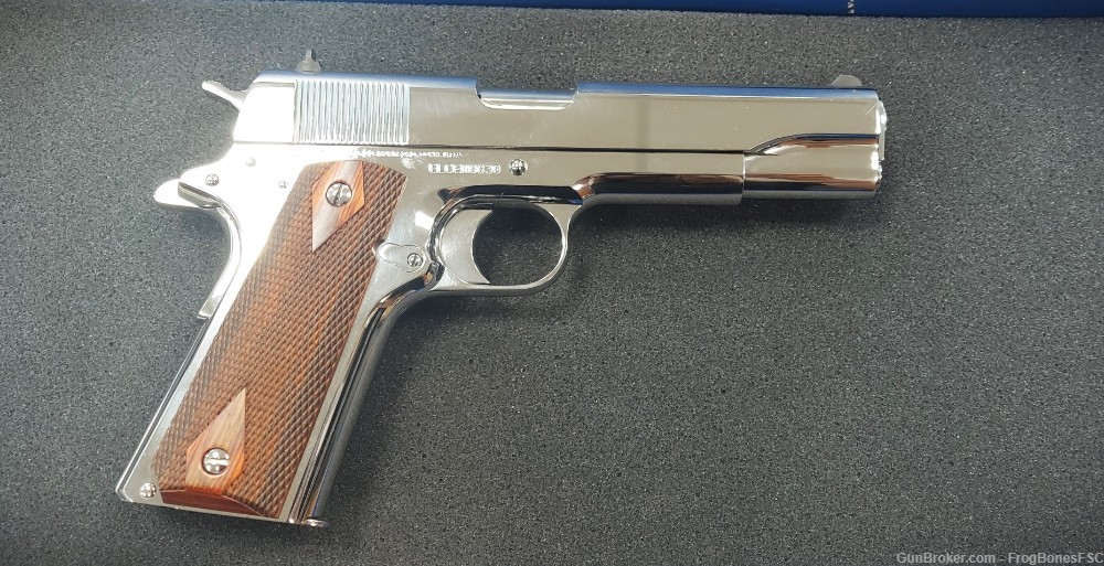 Colt Custom "EL CEN" Government Model Stainless-img-2