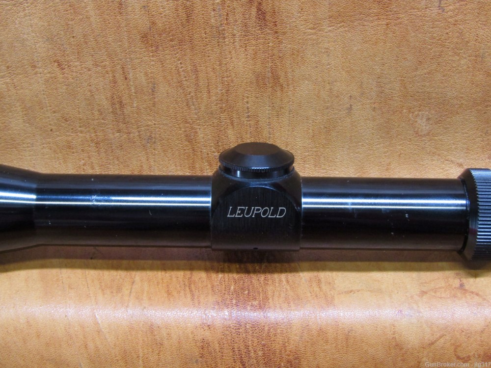 Leupold 3-9X Vari-X IIc Rifle Scope Glossy Black Made in 1989-img-2