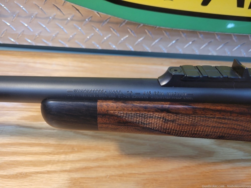 Winchester 70 Custom African Express 416 Rem. mag Left Hand-img-3