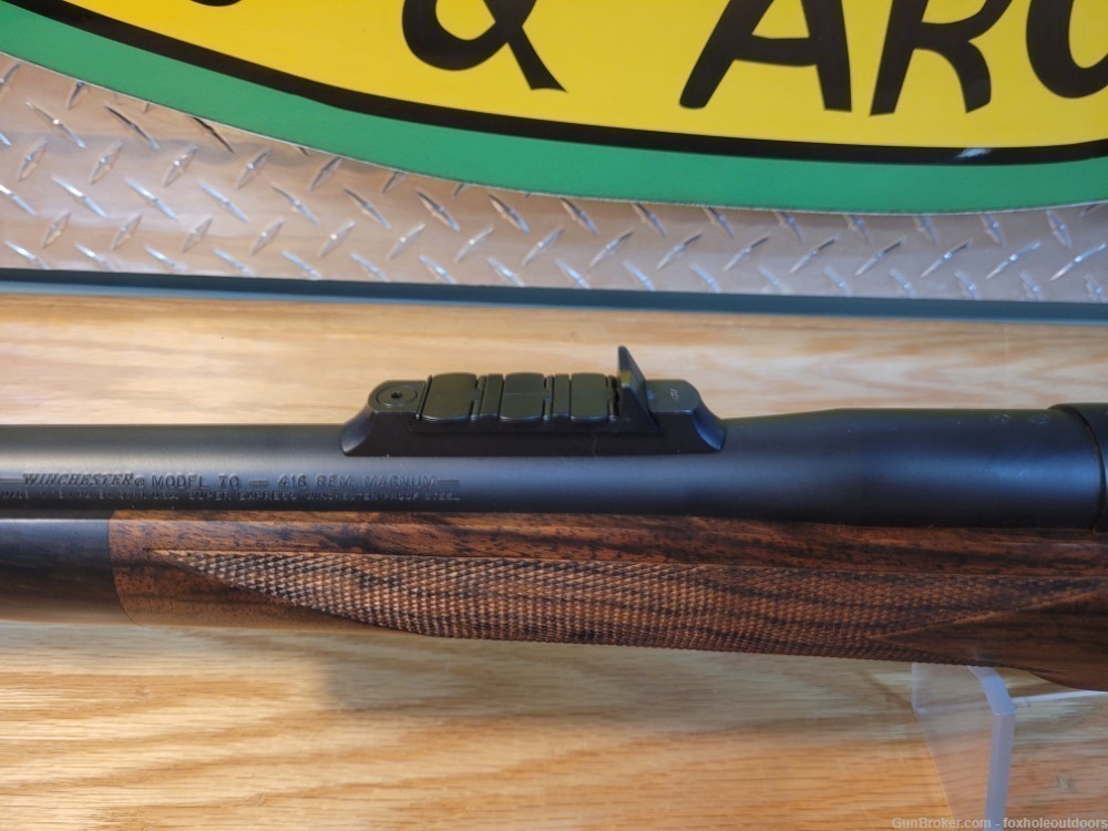 Winchester 70 Custom African Express 416 Rem. mag Left Hand-img-2