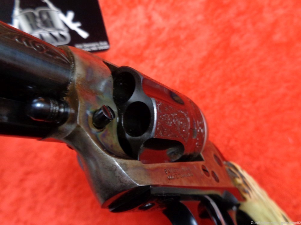 1923 COLT SAA 45 LC 1st Gen Generation Engraved Stag Grips WE TRADE & BUY-img-19