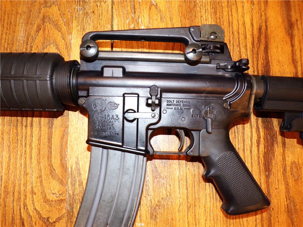 Colt AR-15 A3 Tactical Carbine R 6721 - Restricted Govt LE Marked – HB 5.56-img-1