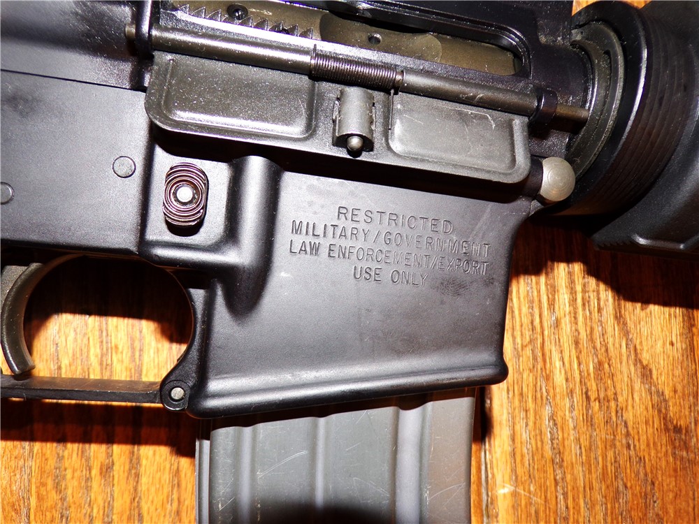 Colt AR-15 A3 Tactical Carbine R 6721 - Restricted Govt LE Marked – HB 5.56-img-14