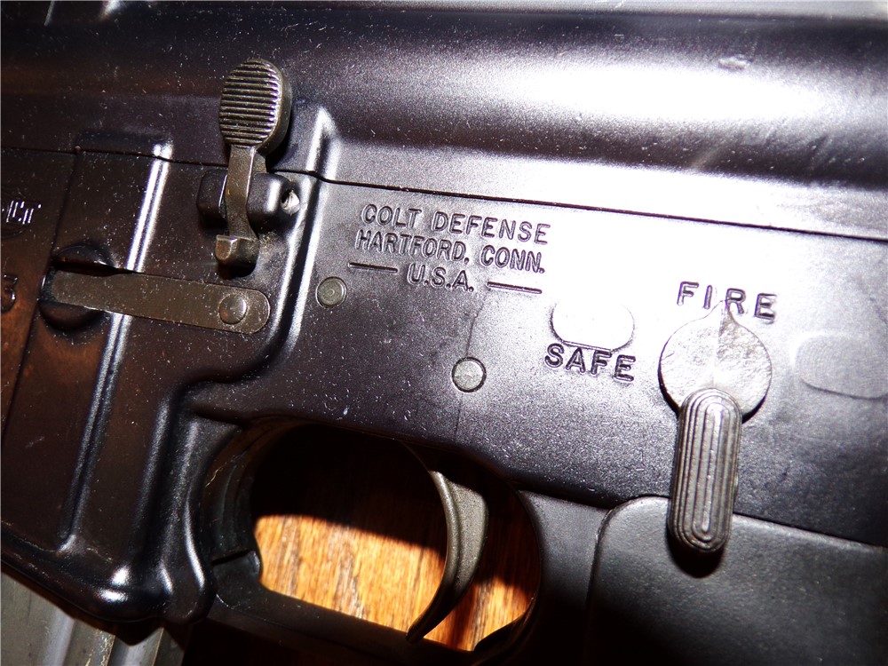Colt AR-15 A3 Tactical Carbine R 6721 - Restricted Govt LE Marked – HB 5.56-img-3